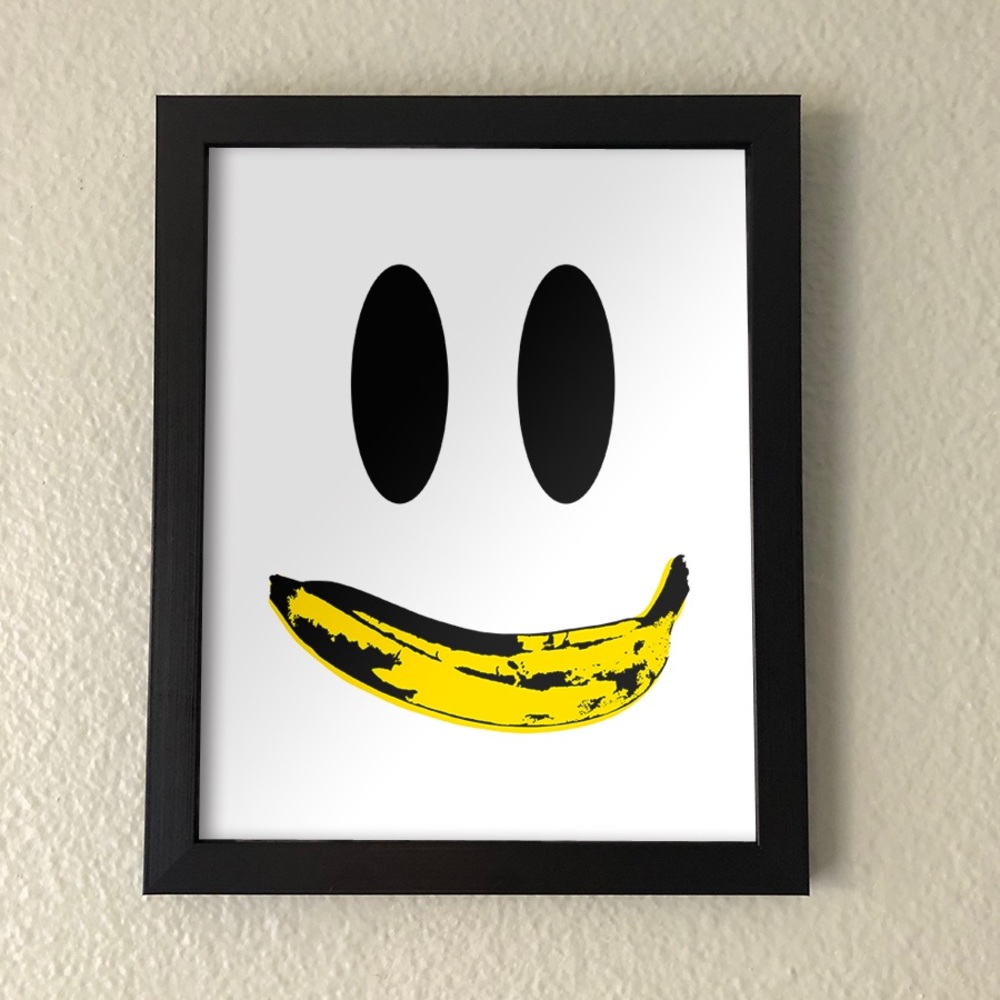 Banana Smile Wall Art